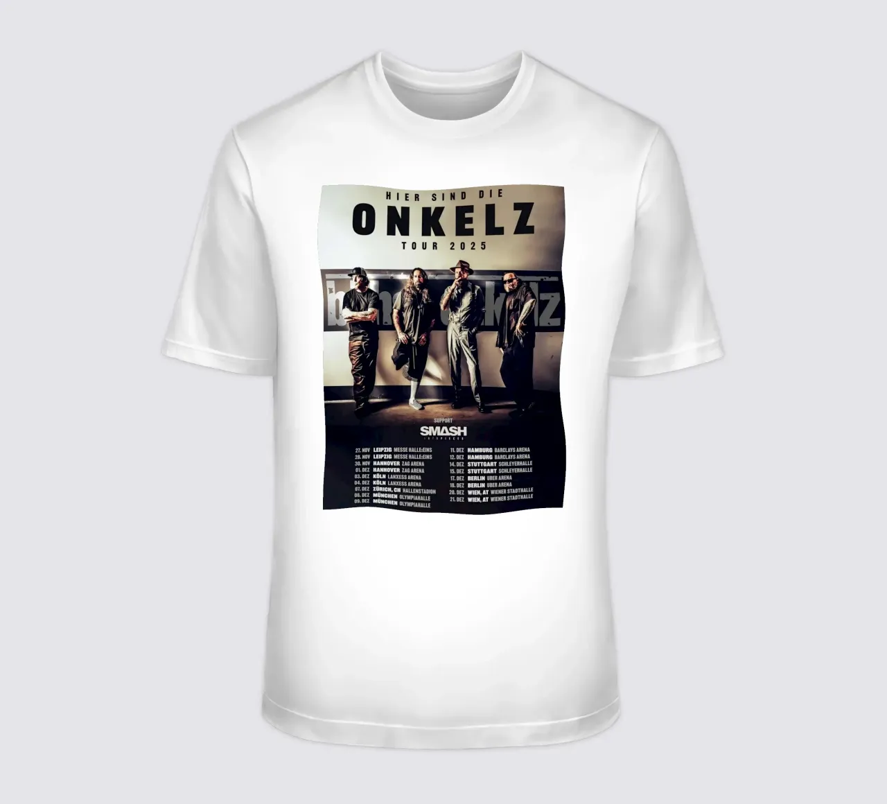 onkelz poster 1 t-shirt by Band Merch