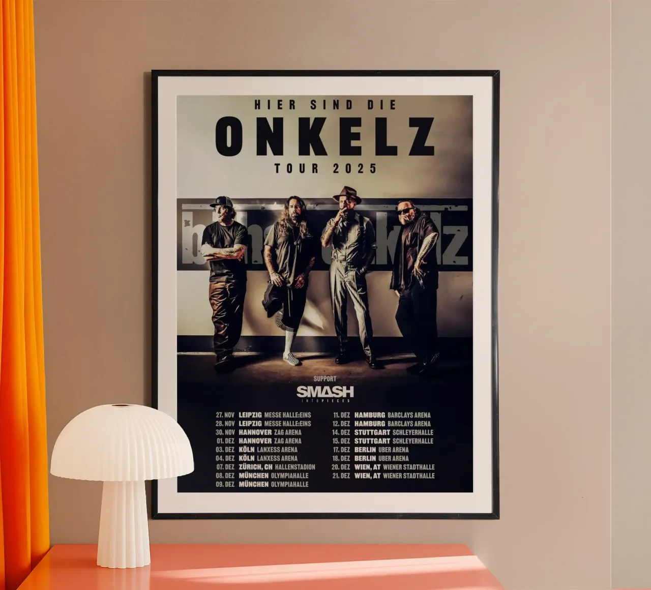 onkelz poster 1 poster with aluminum frame by Band Merch