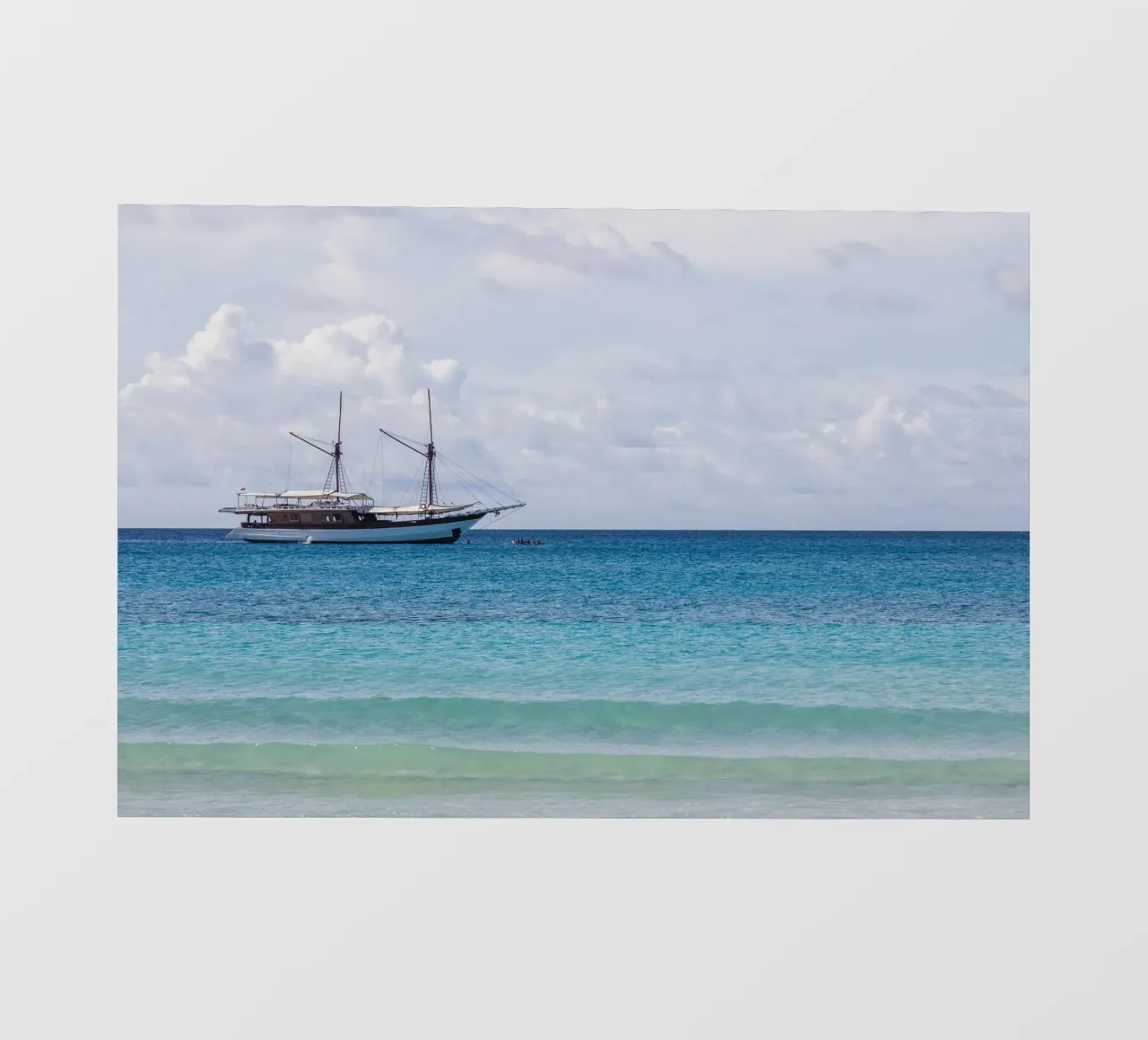 Sailing in the tropics telo in pvc da photolovers