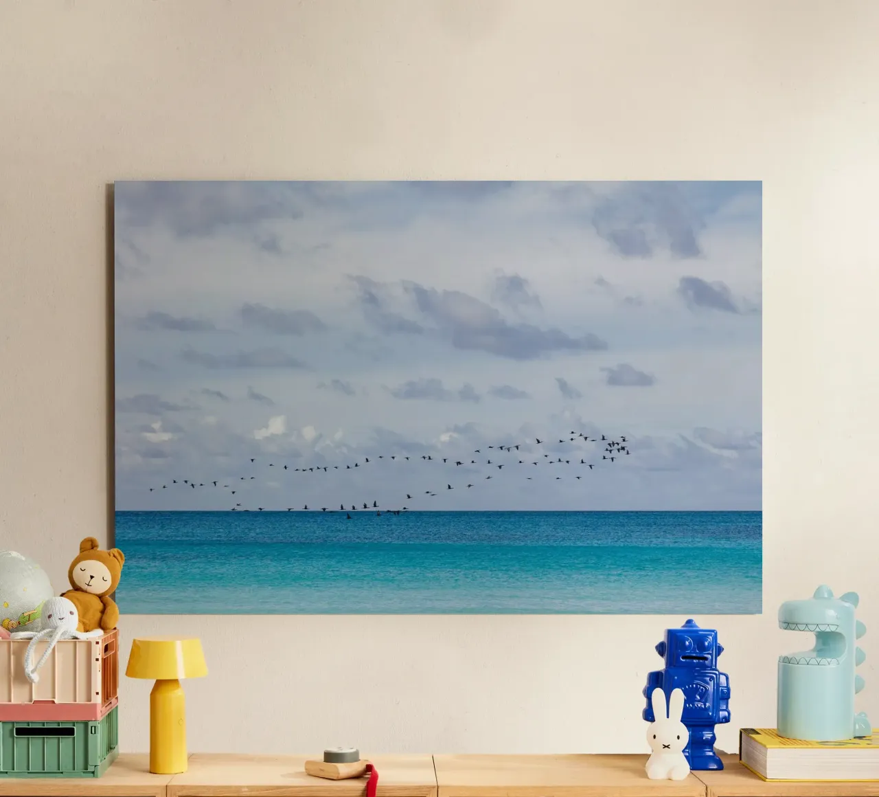 Birds in the sky alluminio dibond da photolovers