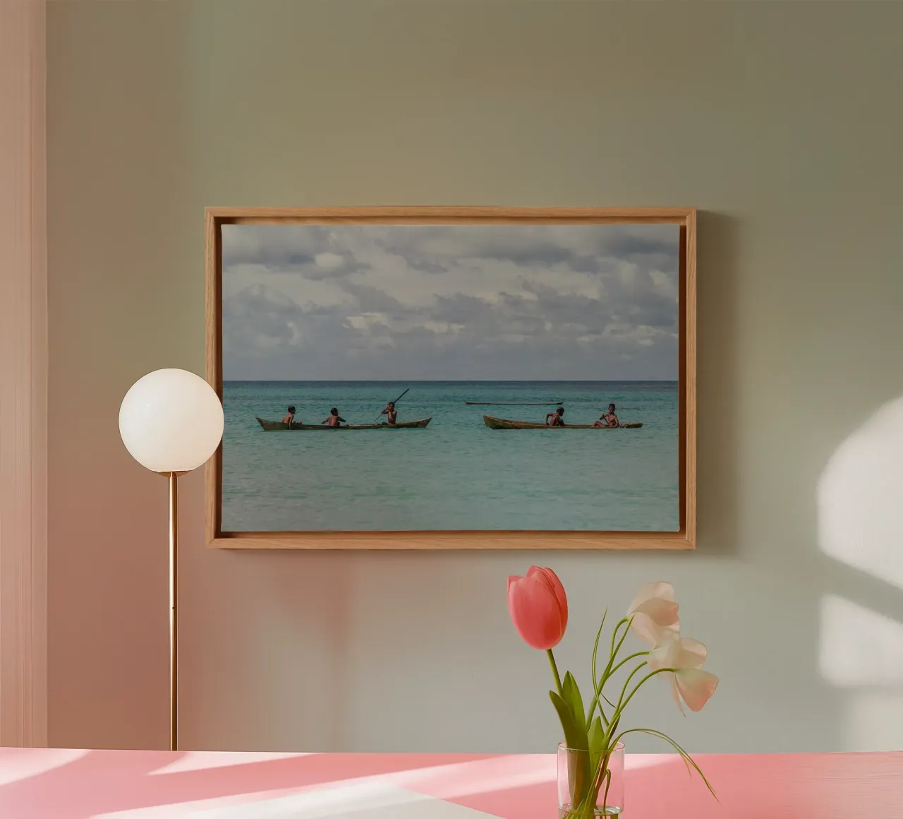 Fun in the tropics tela con Cornice a cassetta da photolovers