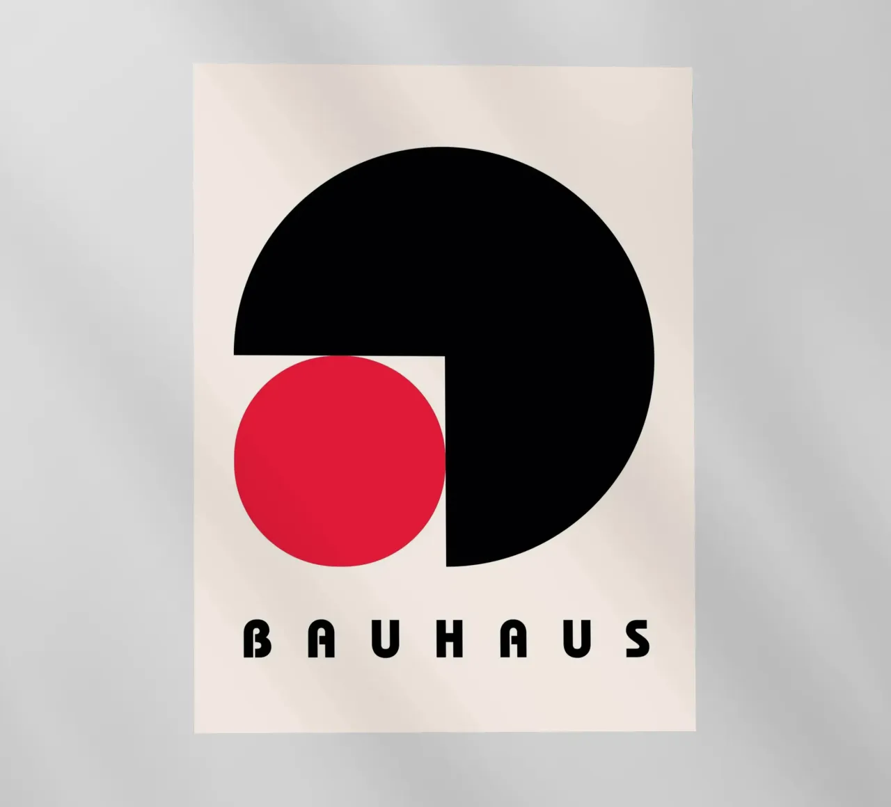 Bauhaus Circles Minimal pellicola backlit da Casa Calm