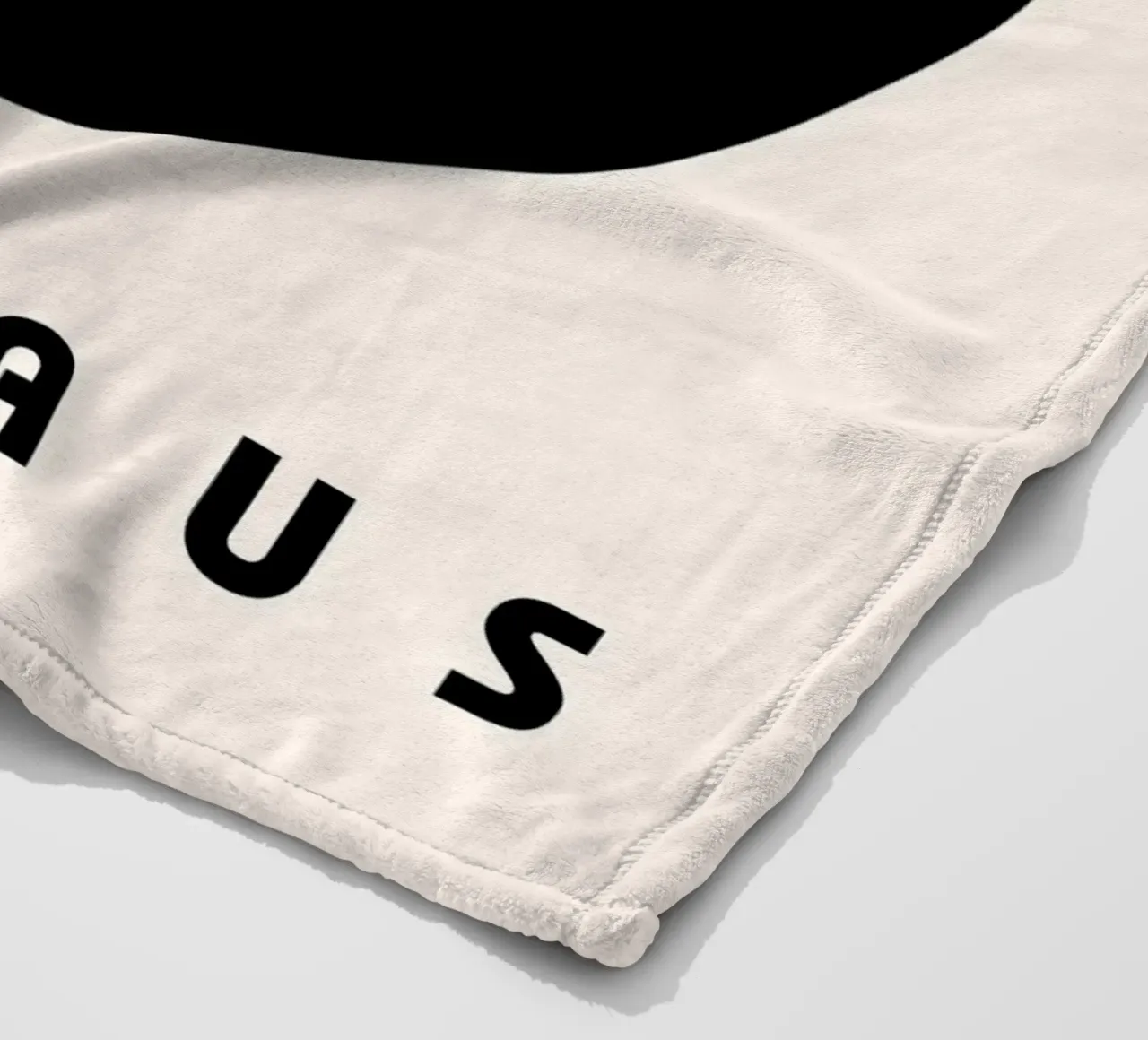 Bauhaus Circles Minimal coperta in pile da Casa Calm