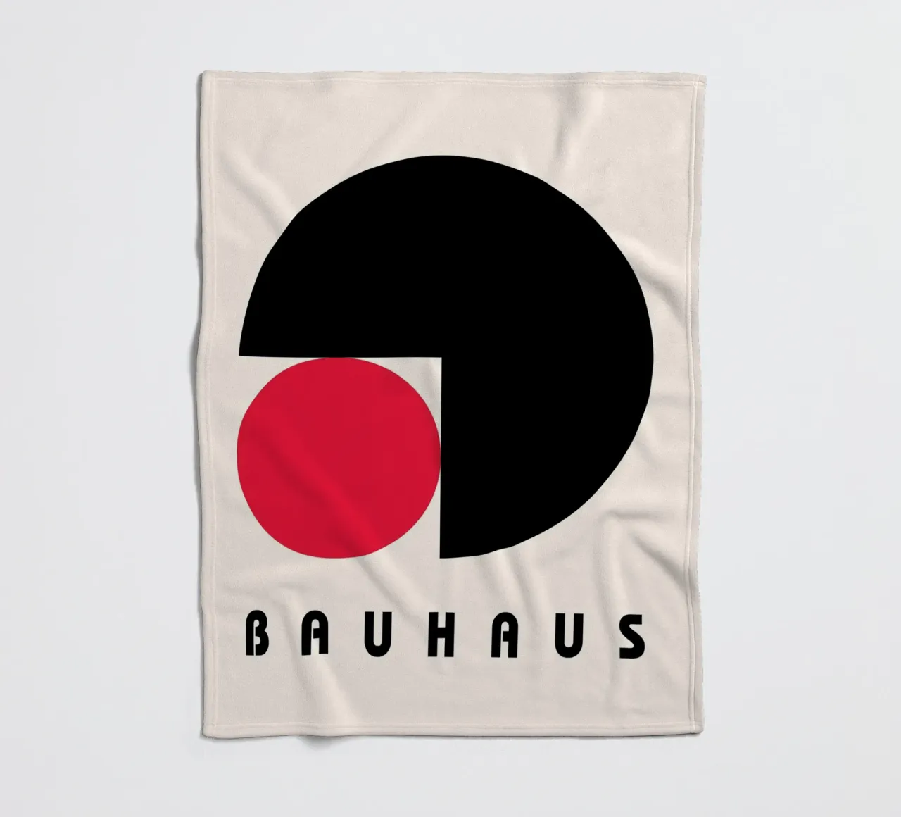 Bauhaus Circles Minimal coperta in pile da Casa Calm