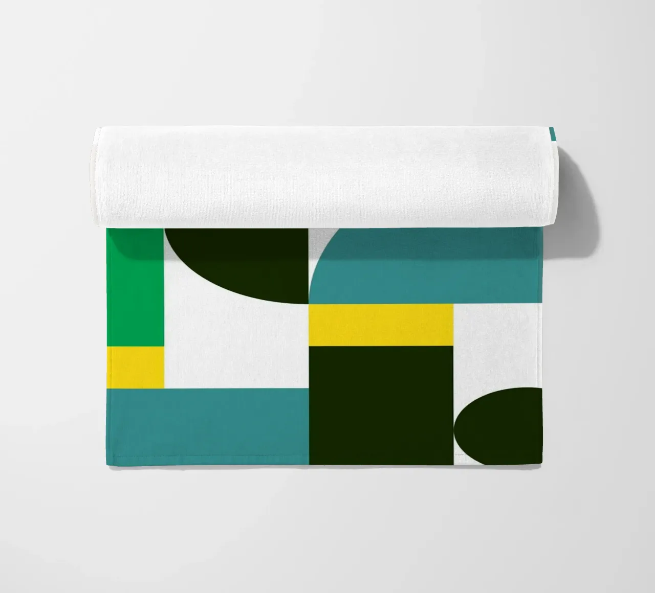 Mostra Bauhaus - Poster geometrico a colori moderno telo mare da Casa Calm