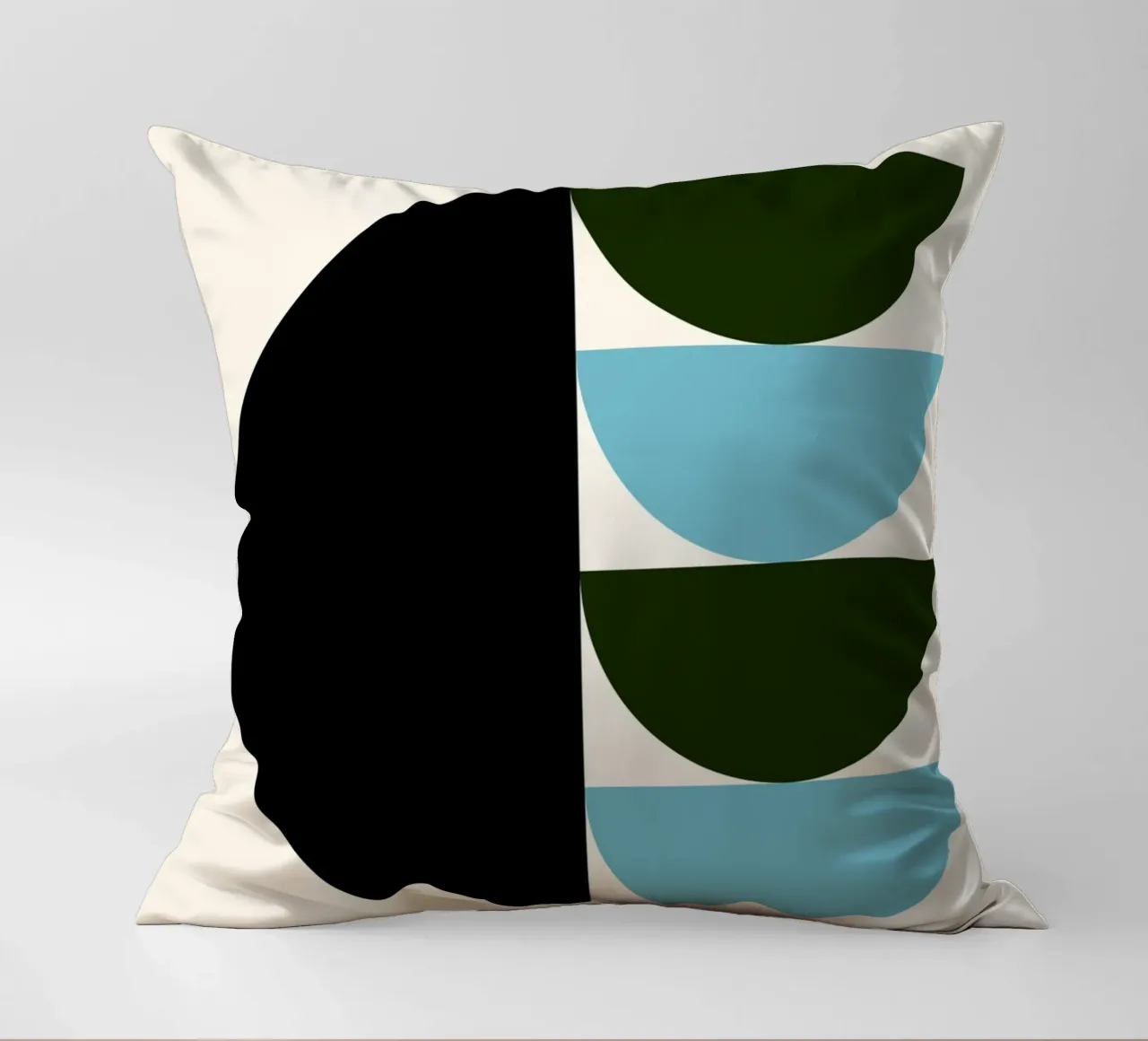 Composizione a semicerchio Bauhaus cuscino da Casa Calm