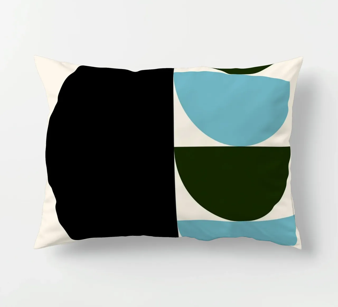 Composizione a semicerchio Bauhaus cuscino da Casa Calm