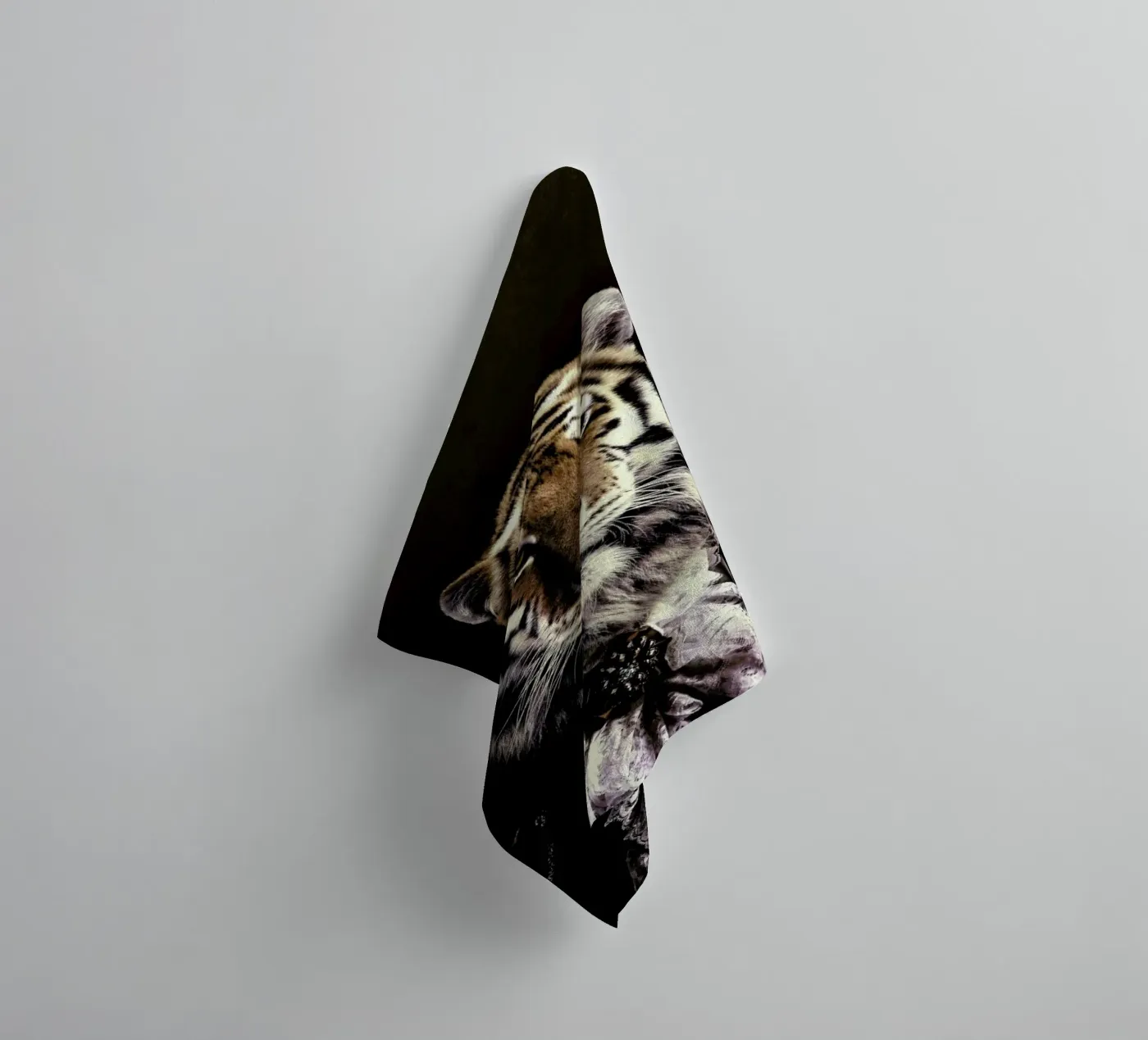 Classy Tiger 2 badhanddoek van Wouter Rikken