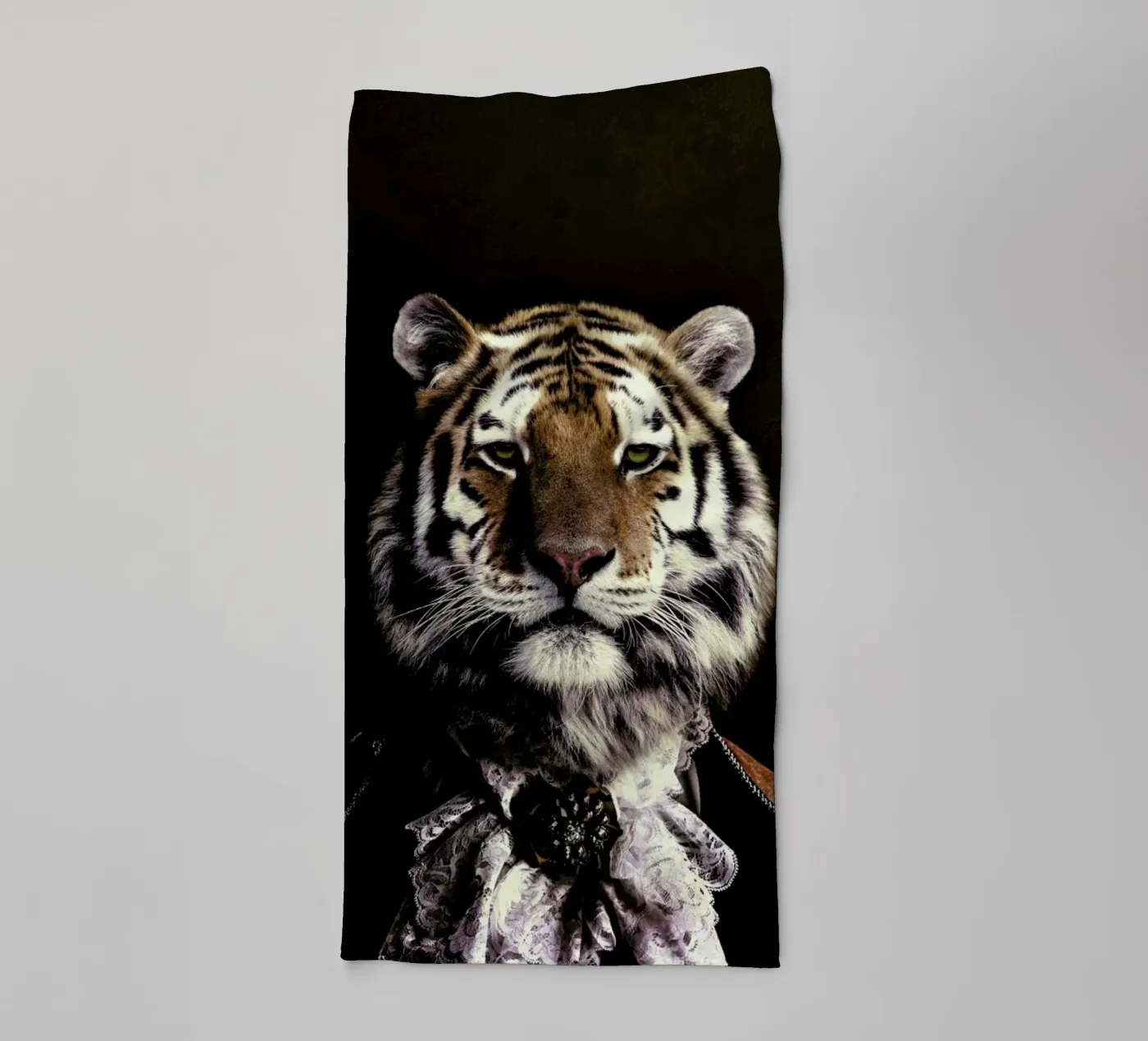 Classy Tiger 2 badhanddoek van Wouter Rikken