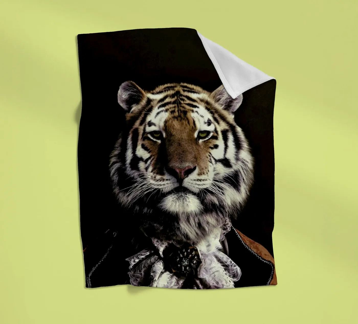 Classy Tiger 2 Fleecedecke von Wouter Rikken