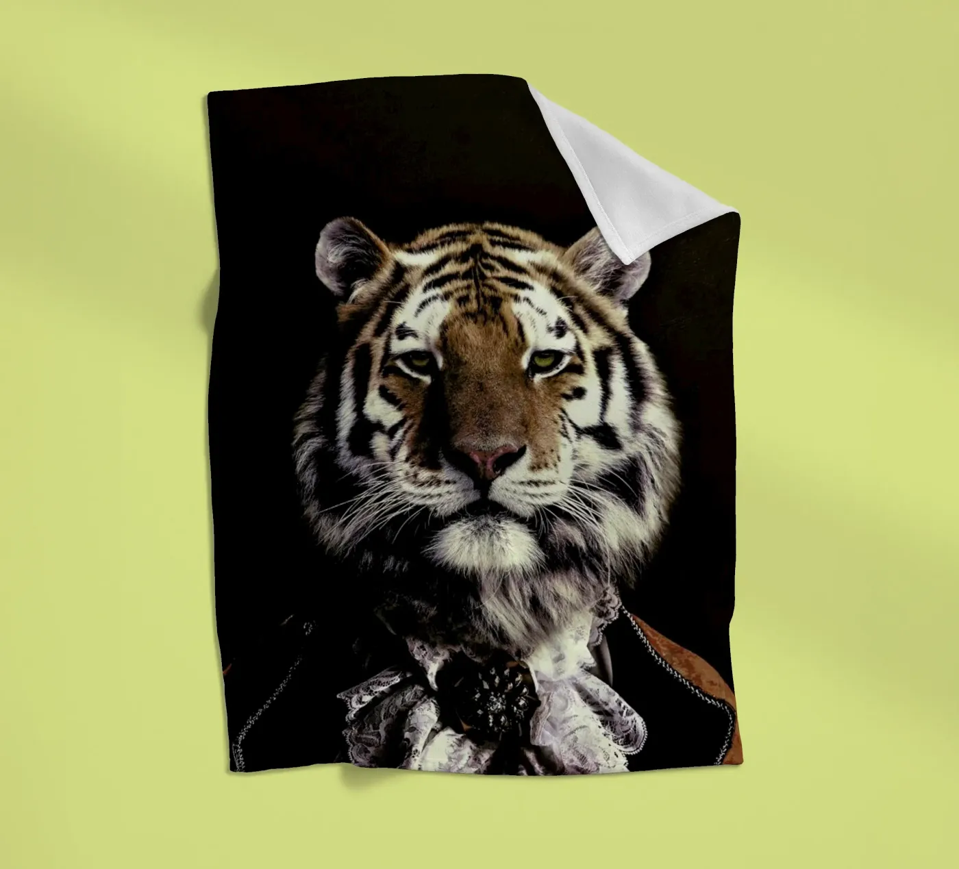 Classy Tiger 2 fleecedeken van Wouter Rikken