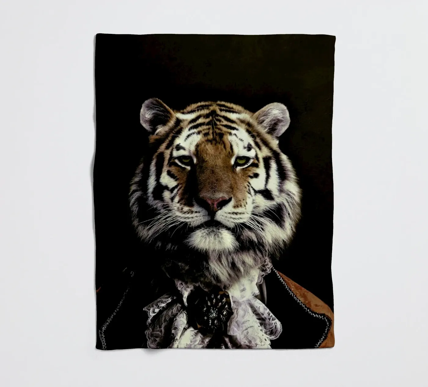 Classy Tiger 2 fleecedeken van Wouter Rikken