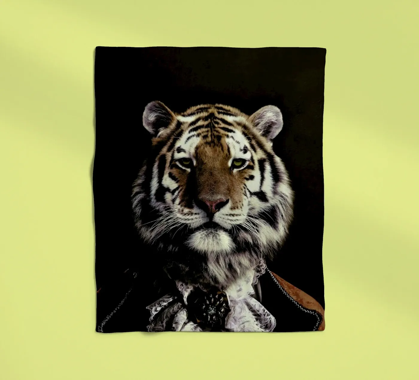 Classy Tiger 2 fleecedeken van Wouter Rikken