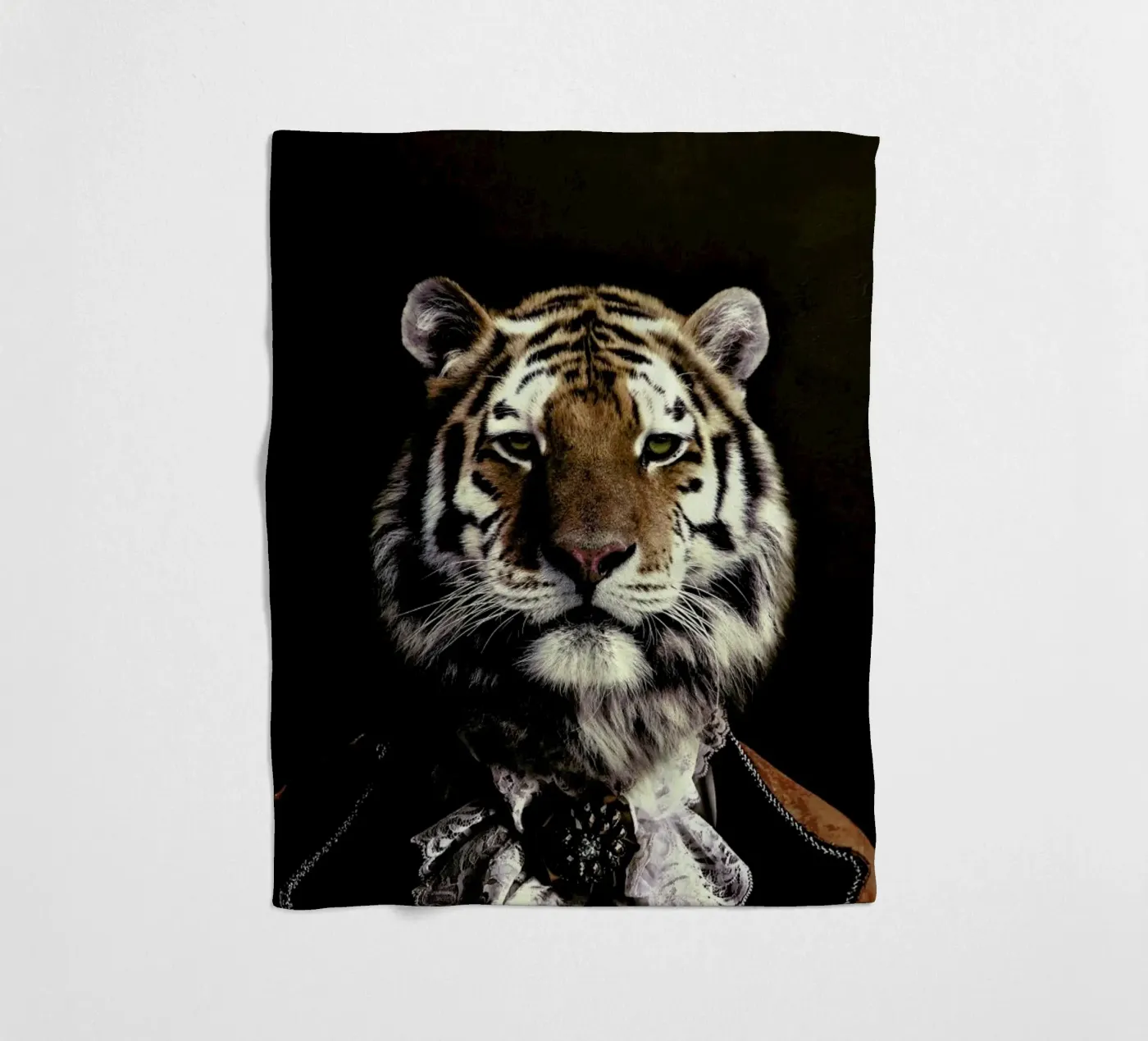 Classy Tiger 2 fleecedeken van Wouter Rikken