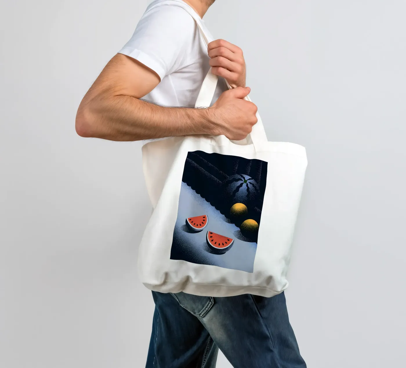Pastèque tote bag de SOUL SHOP