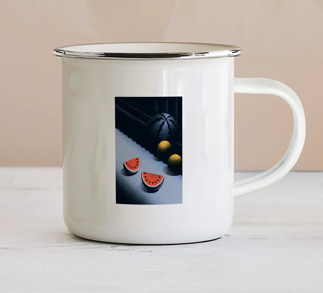 Anguria tazza in smalto da SOUL SHOP