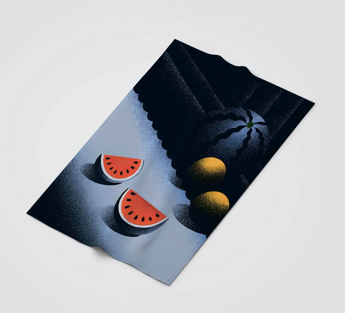 Watermelon fleecedeken van SOUL SHOP
