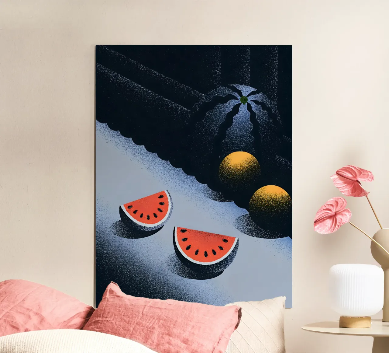 Anguria poster con telaio in alluminio da SOUL SHOP