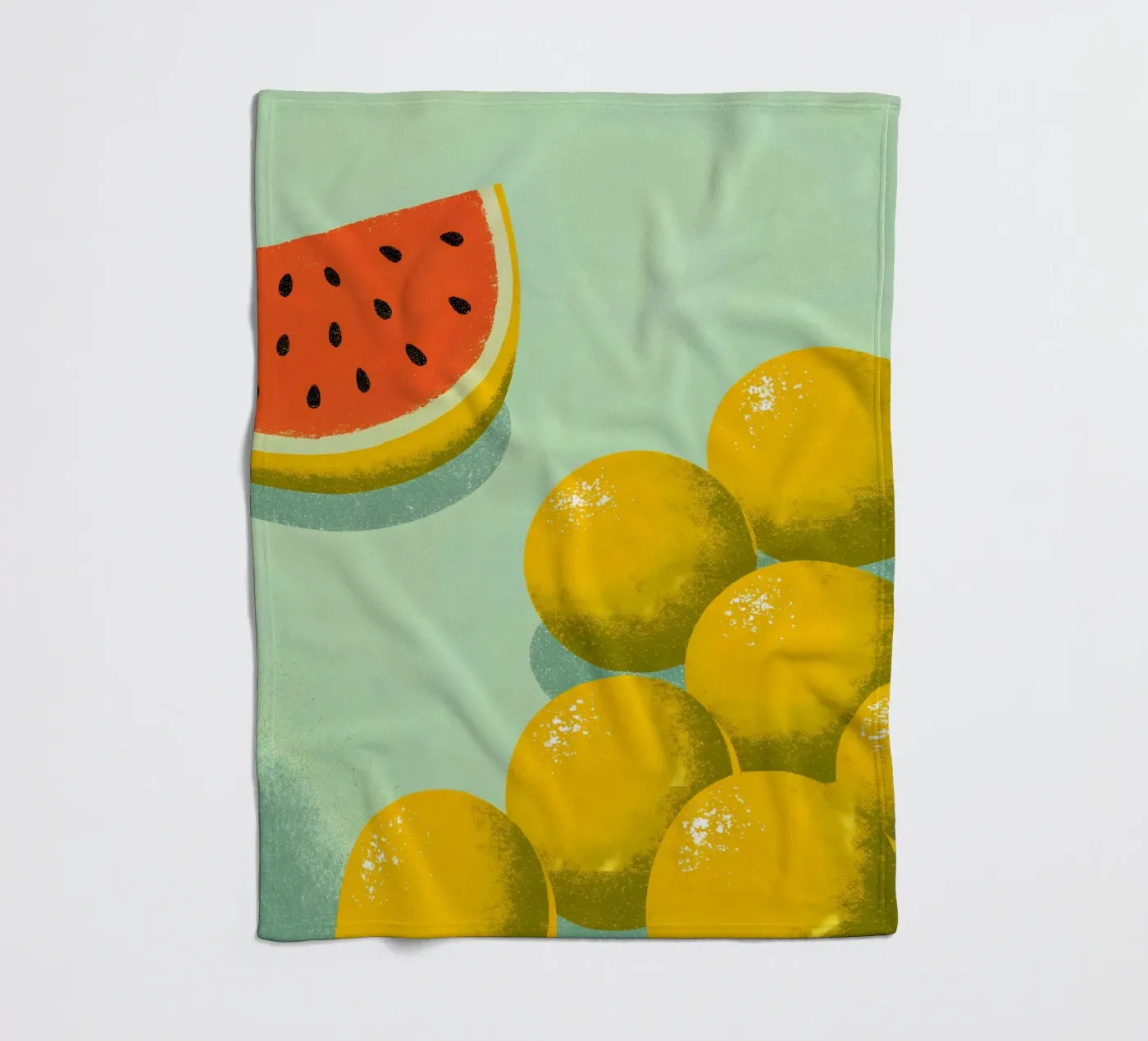 Watermelon fleecedeken van SOUL SHOP