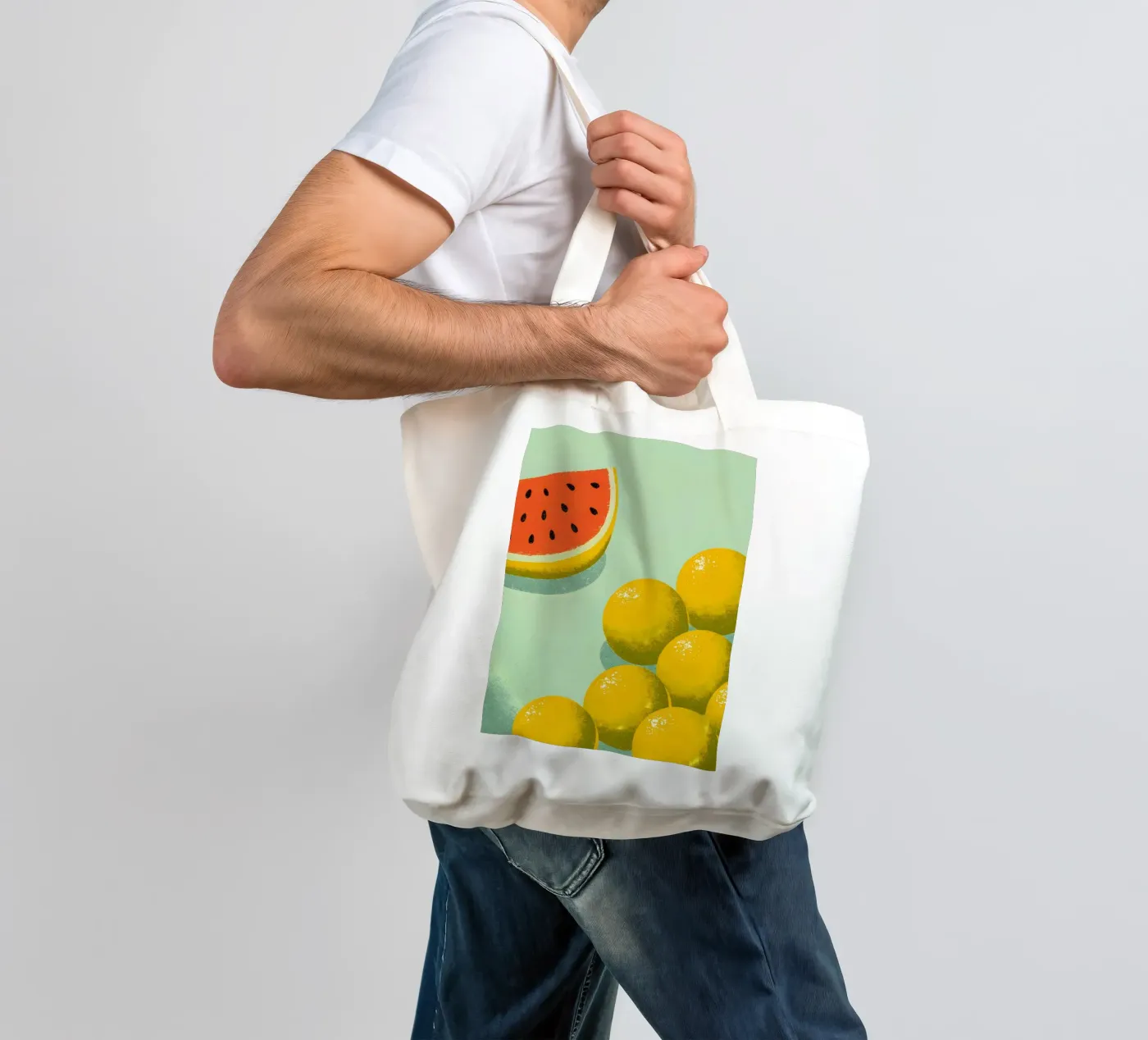 Pastèque tote bag de SOUL SHOP
