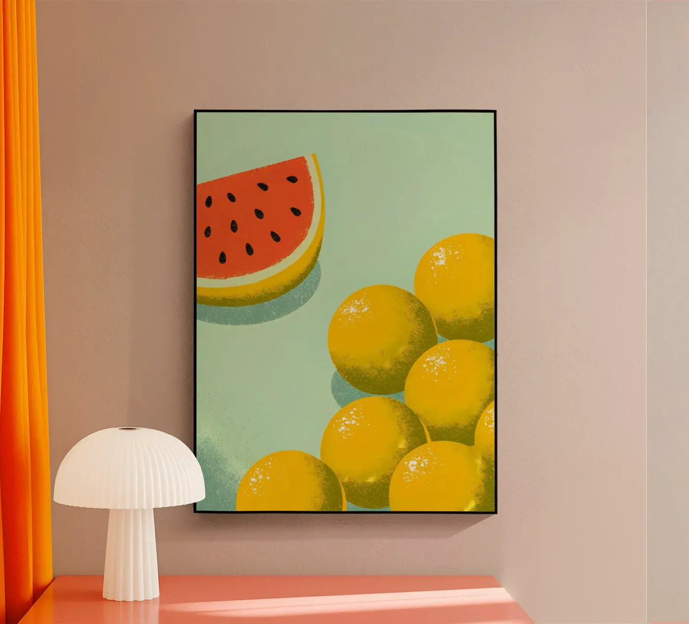 Watermelon acrylic glass by SOUL SHOP