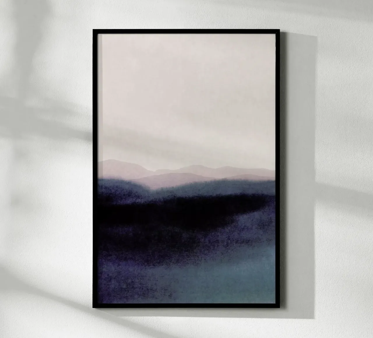 Dusk Scenery carta hahnemühle da IRIS LEHNHARDT FINE ART