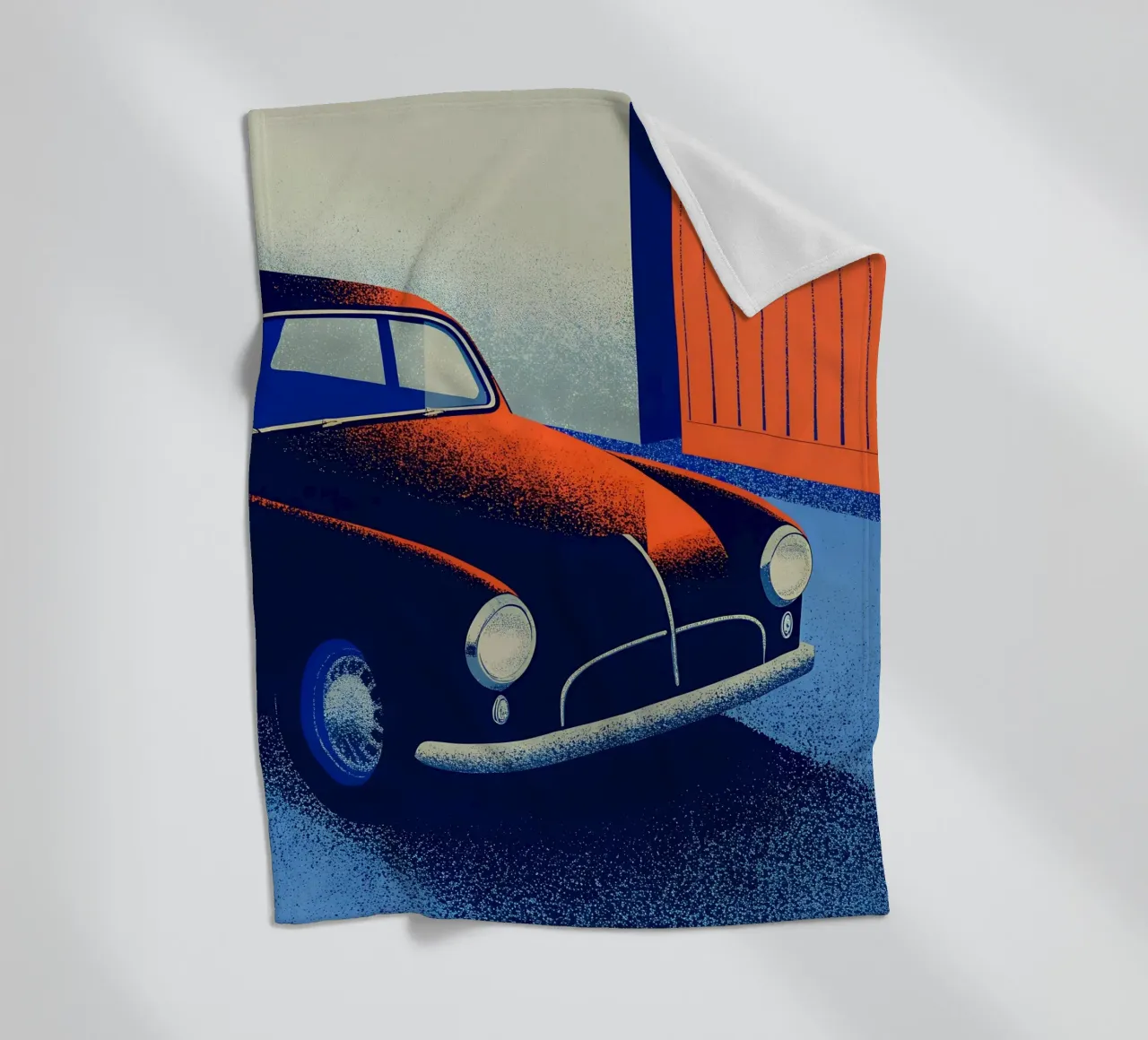 Auto d'epoca coperta in pile da SOUL SHOP