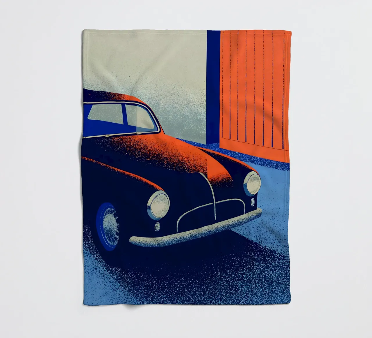 Auto d'epoca coperta in pile da SOUL SHOP