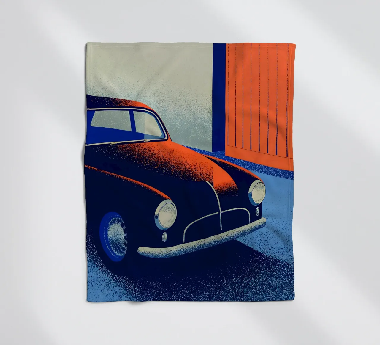 Auto d'epoca coperta in pile da SOUL SHOP