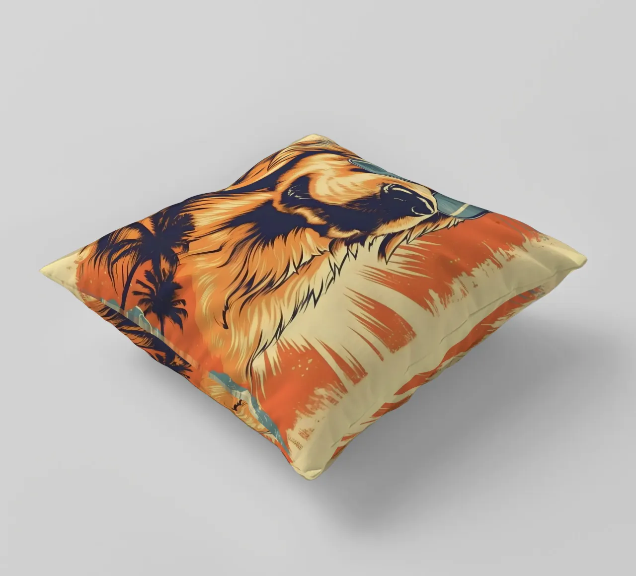 Labrador con occhiali da sole cuscino da WILD ART