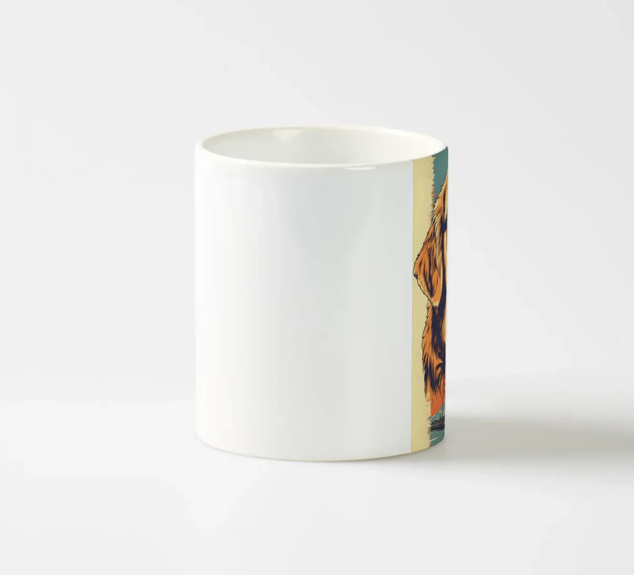 Labrador con occhiali da sole tazza in ceramica da WILD ART