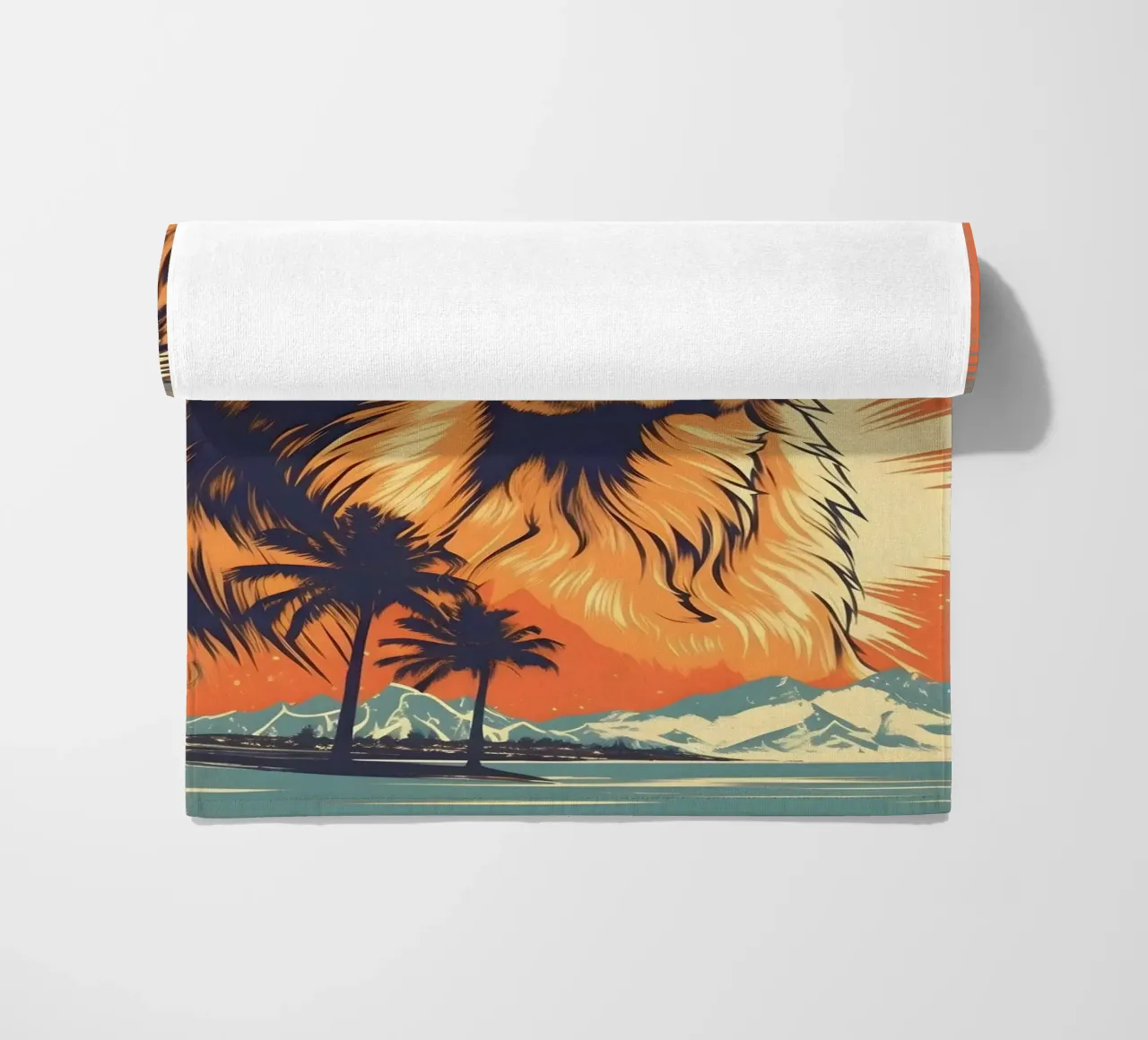 Labrador con occhiali da sole telo mare da WILD ART