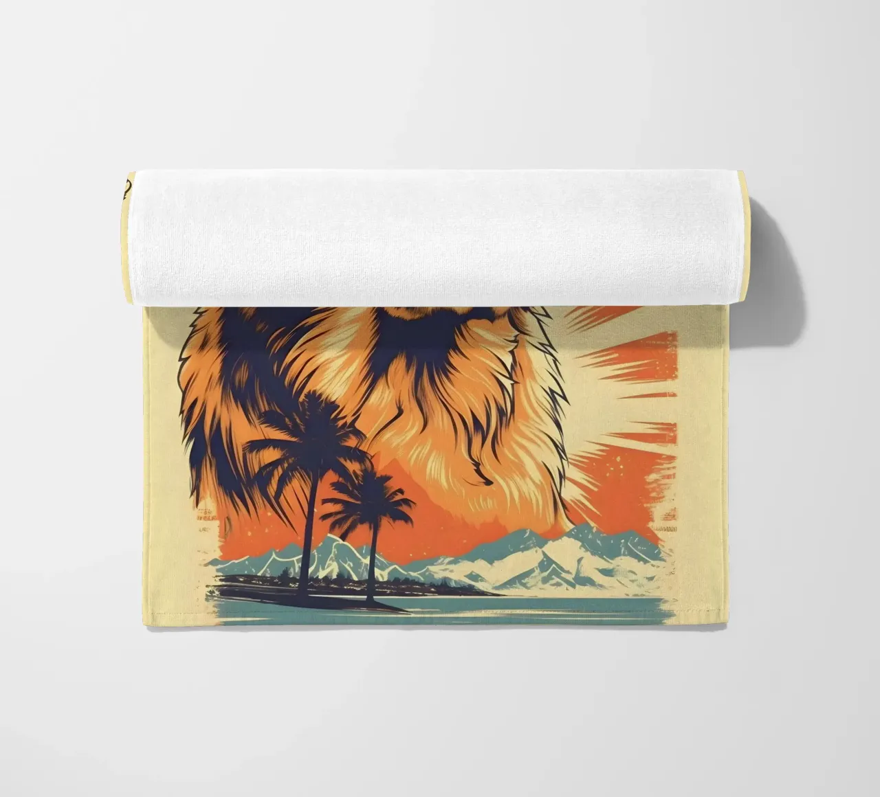 Labrador con occhiali da sole telo mare da WILD ART