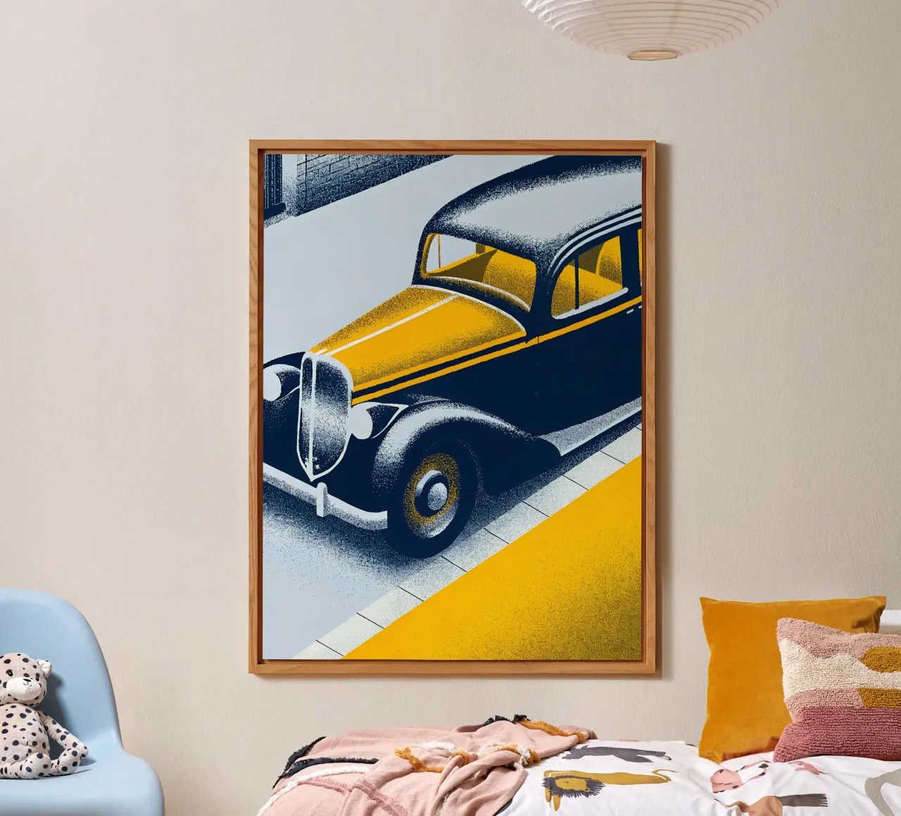 Auto d'epoca alluminio dibond da SOUL SHOP