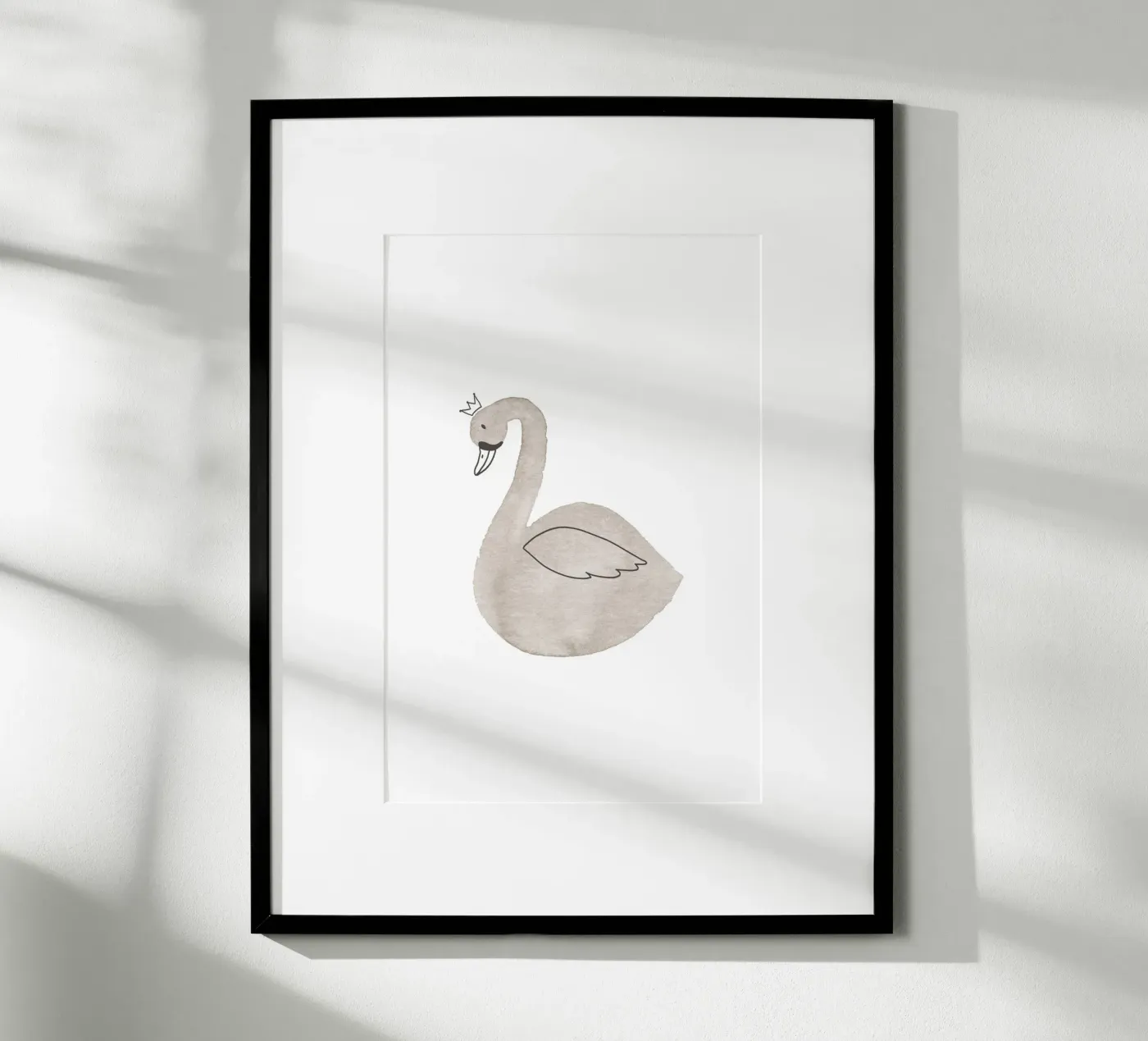 Swan poster da KRUTH DESIGN