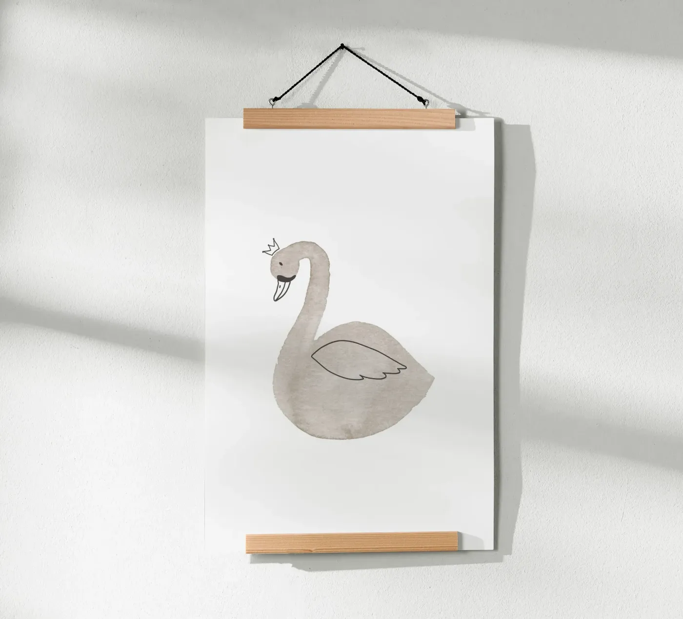 Swan poster da KRUTH DESIGN