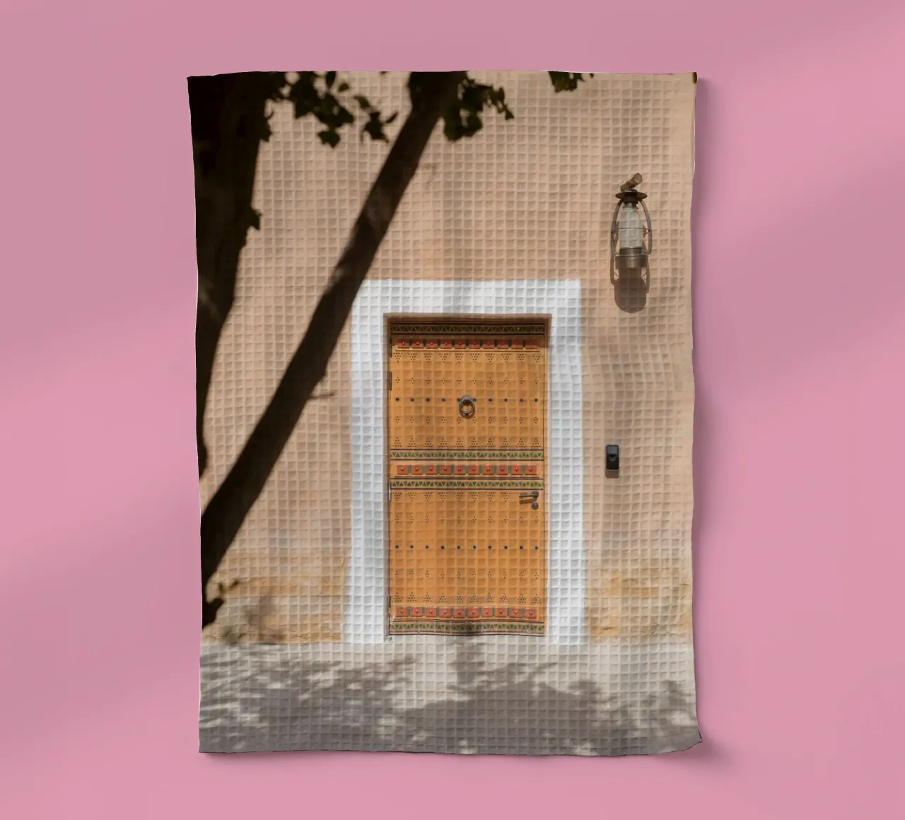 Arabian door and a tree canovaccio da cucina da photolovers