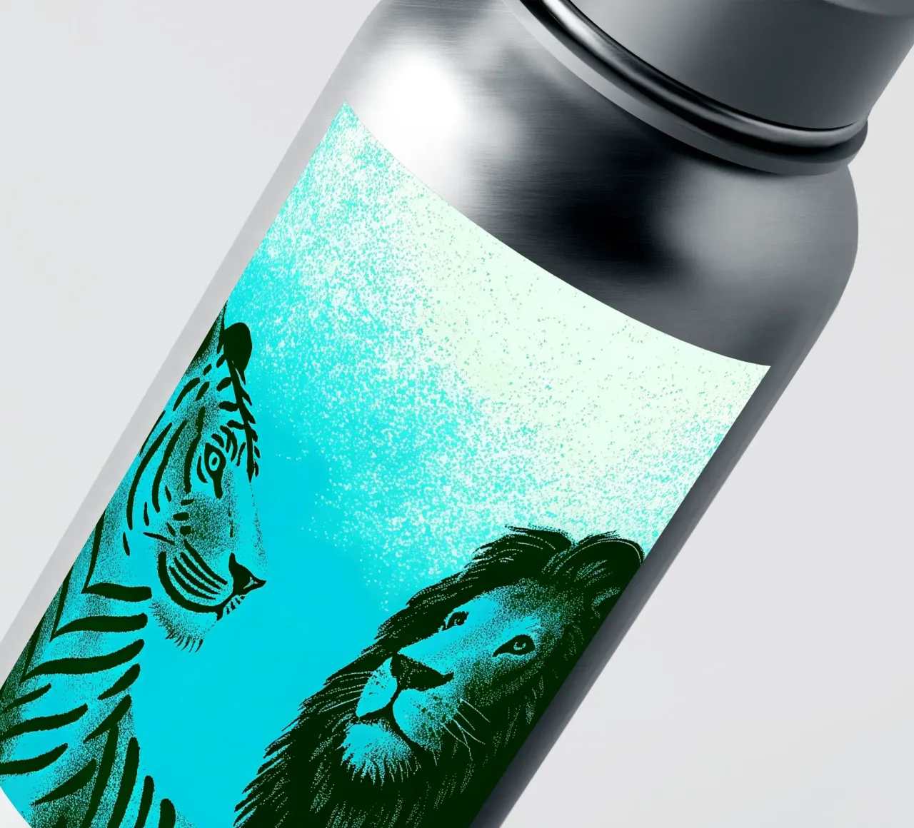 Tigre e Leone adesivo da SOUL SHOP
