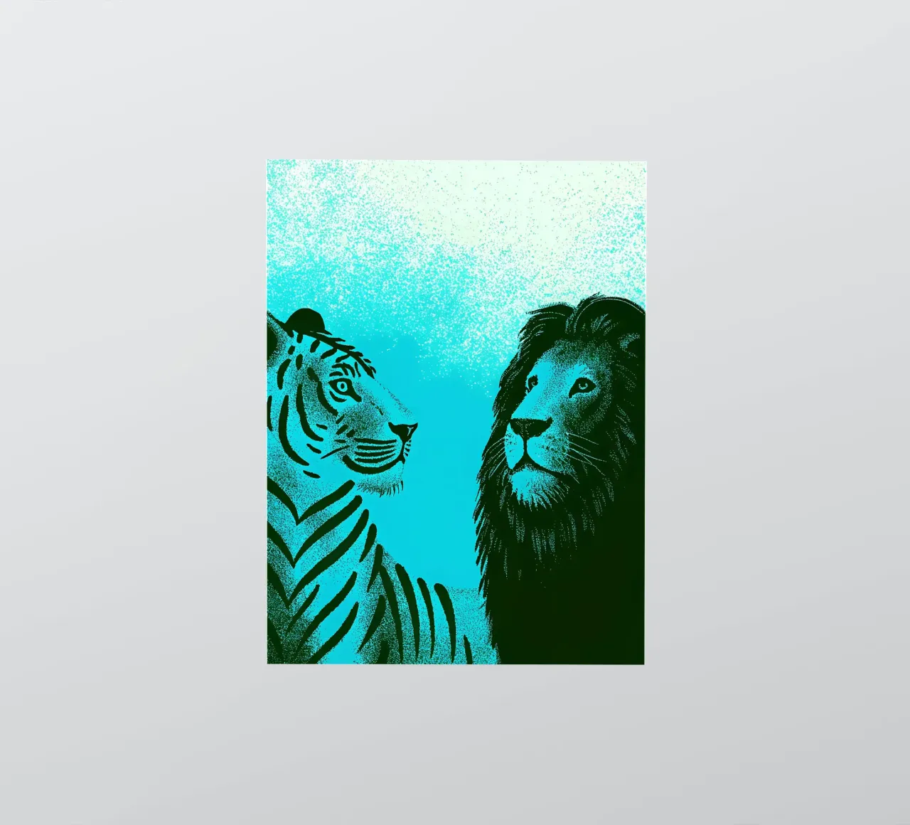 Tigre e Leone adesivo da SOUL SHOP