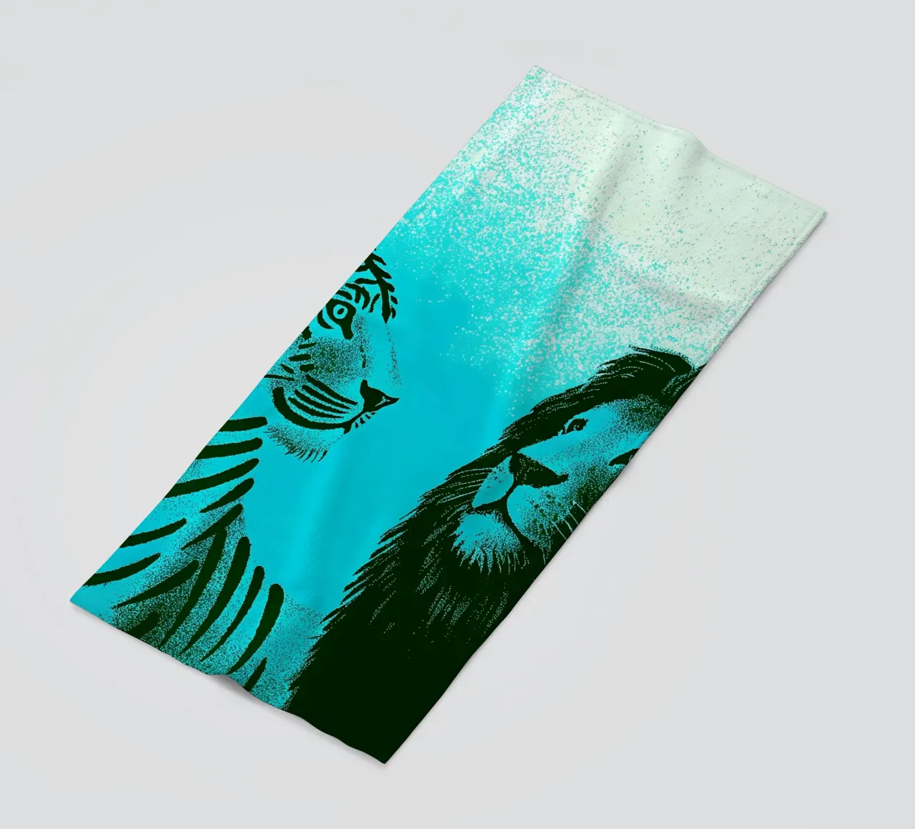 Tigre e Leone telo mare da SOUL SHOP