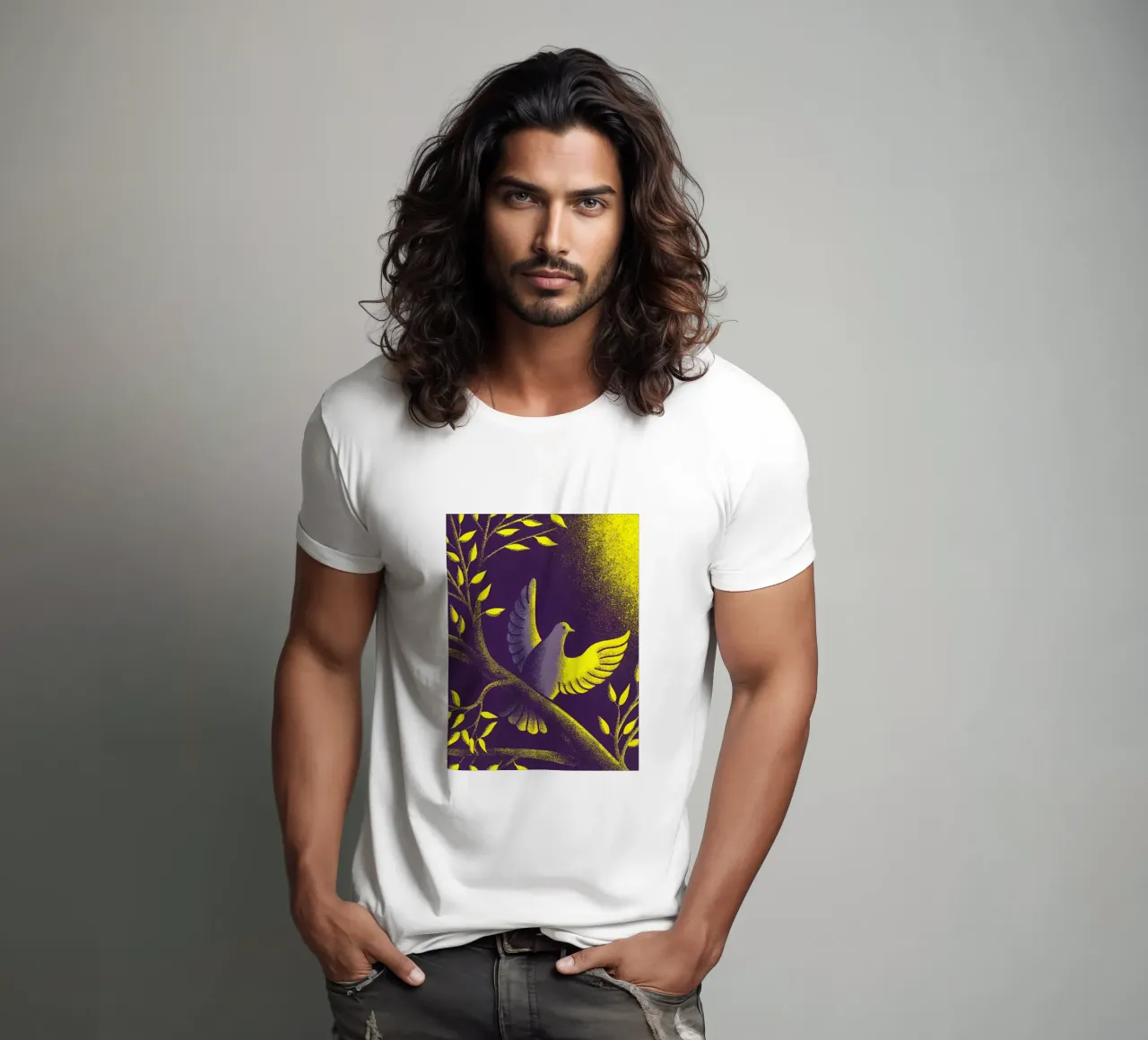 Colomba sull'albero t-shirt da SOUL SHOP