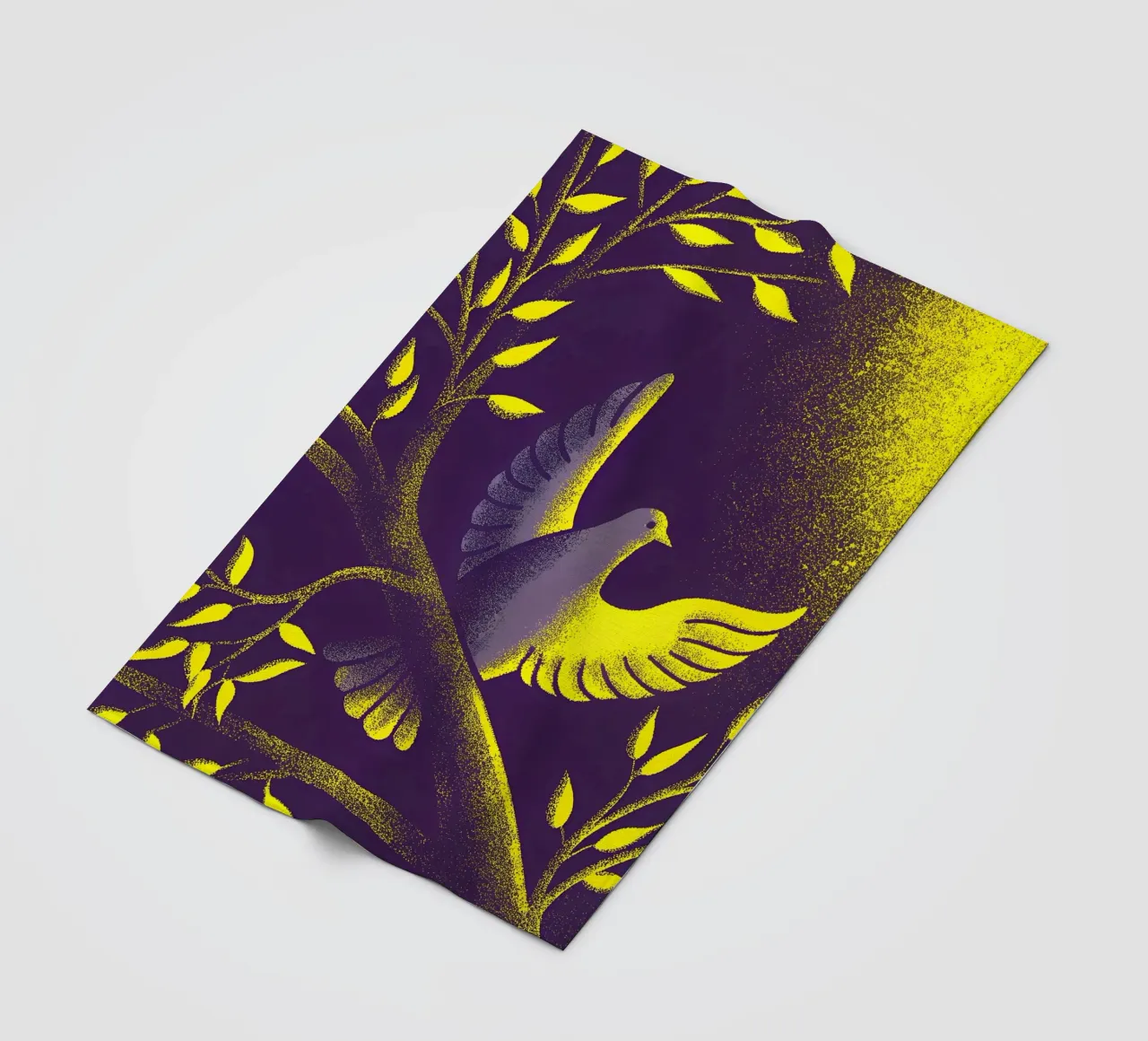 Colomba sull'albero coperta in pile da SOUL SHOP