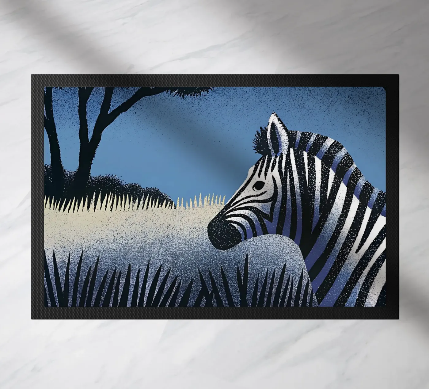 Zebra deurmat van SOUL SHOP