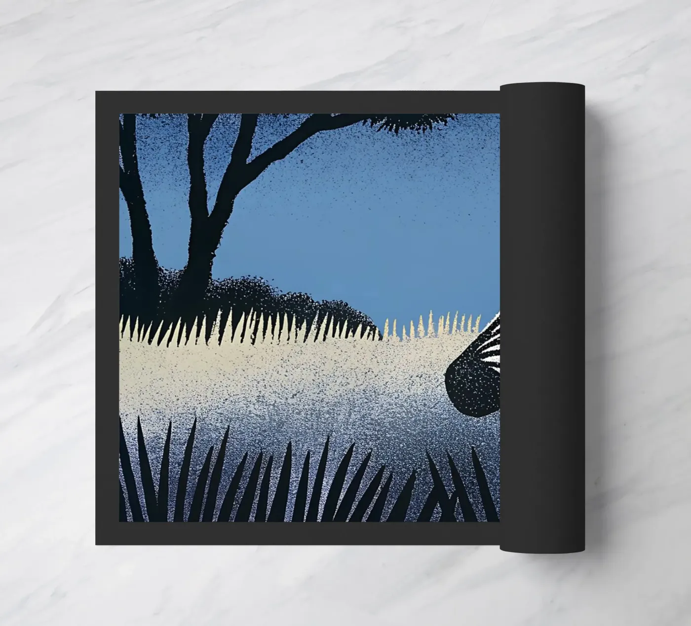 Zebra deurmat van SOUL SHOP