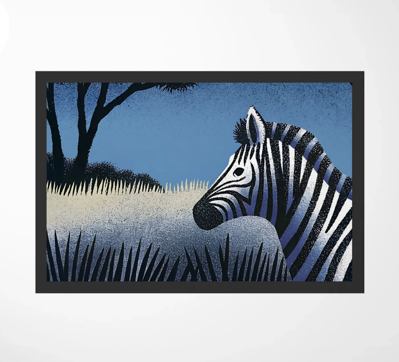 Zebra deurmat van SOUL SHOP