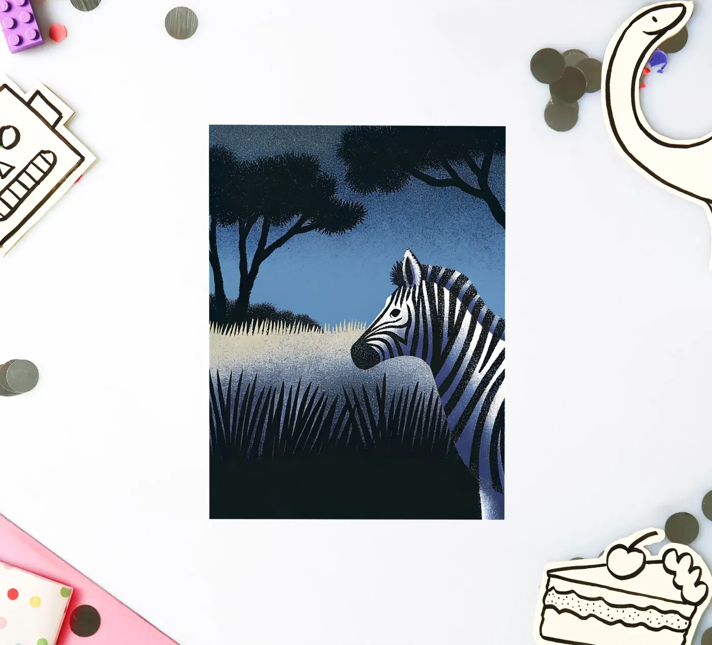 Zebra sticker by SOUL SHOP
