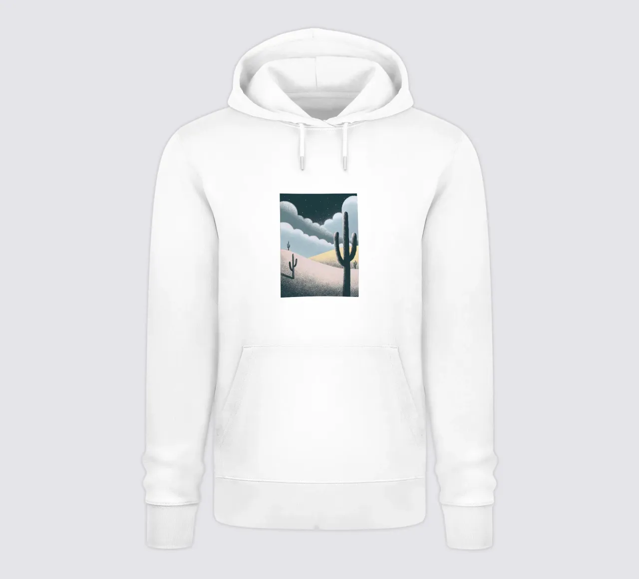 Piante cactus nel deserto felpa con cappuccio da SOUL SHOP