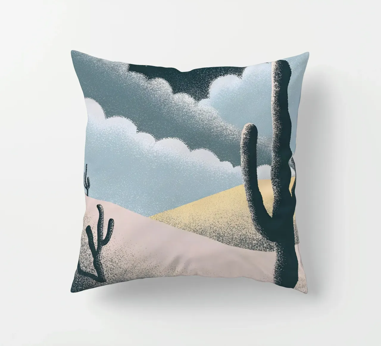 Piante cactus nel deserto cuscino da SOUL SHOP