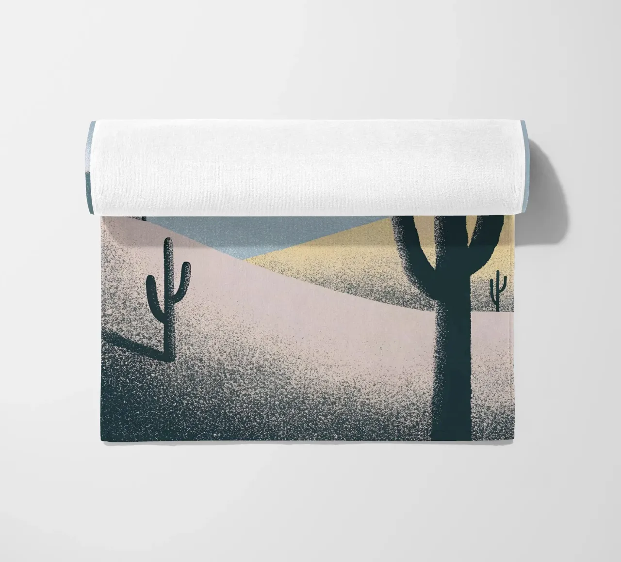Piante cactus nel deserto telo mare da SOUL SHOP