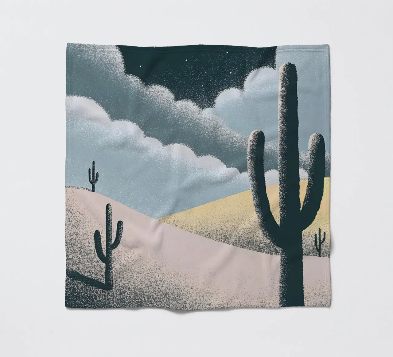 Piante cactus nel deserto coperta in pile da SOUL SHOP